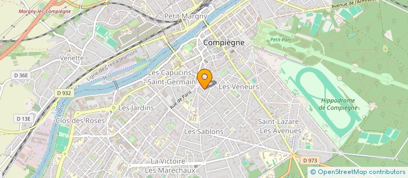 localisation de l'entreprise DIESE PARTNER  COMPIEGNE