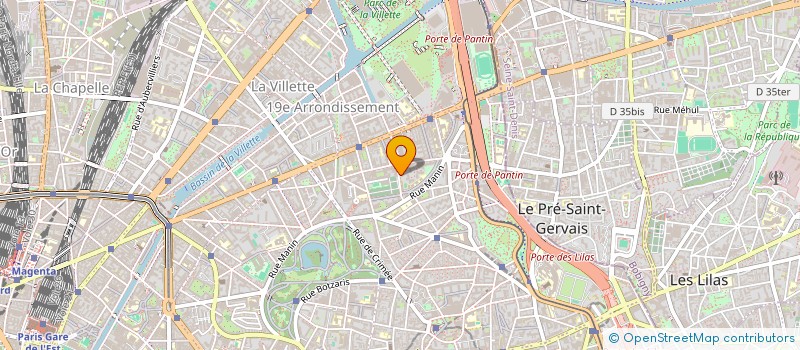 localisation de l'entreprise DIESE SECURITE à PARIS