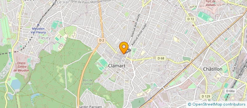localisation de l'entreprise DIESE TELECOM à CLAMART