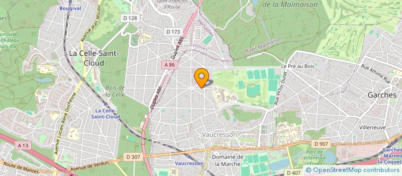 localisation de l'entreprise DIESEL à VAUCRESSON