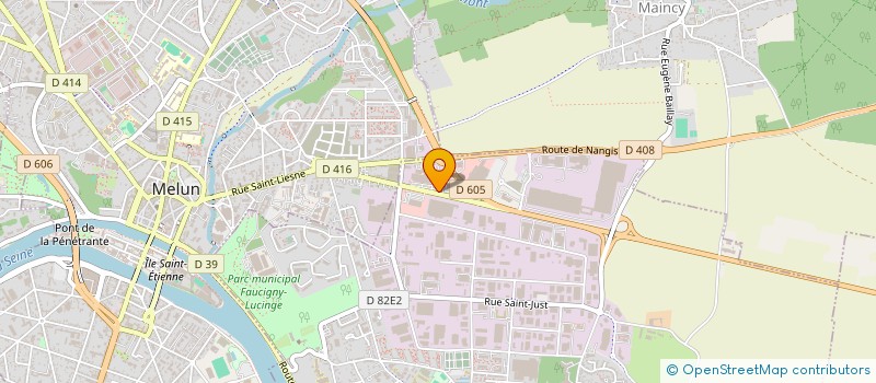localisation de l'entreprise DIESEL ELECTRICITE SERVICE à VAUX-LE-PENIL