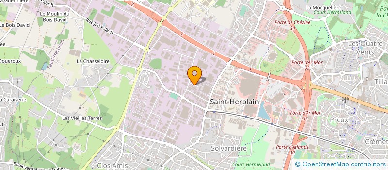 localisation de l'entreprise DIESEL ENERGIE à SAINT-HERBLAIN
