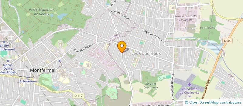 localisation de l'entreprise DIESTHAM à CHELLES