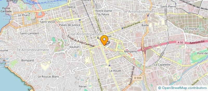 localisation de l'entreprise DIET AGAPES à MARSEILLE