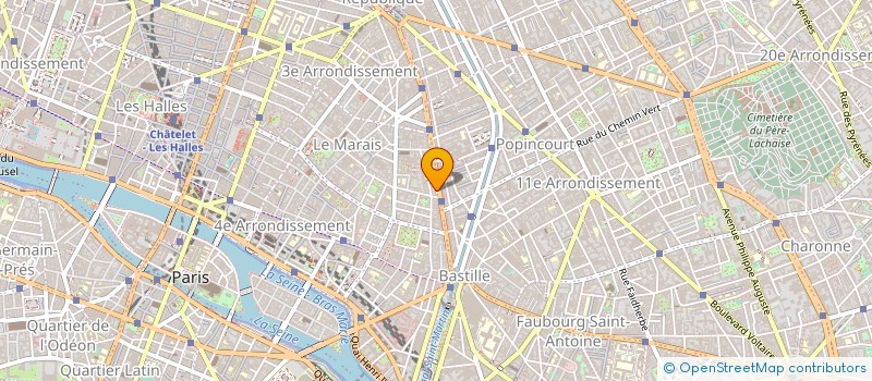 localisation de l'entreprise DIET ATTITUDE  PARIS