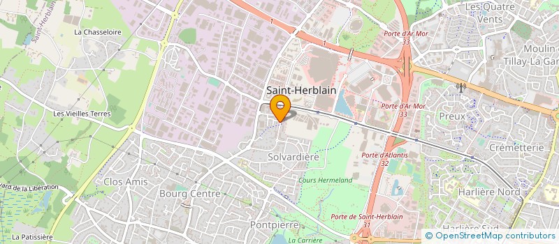 localisation de l'entreprise DIET CONCEPT à SAINT-HERBLAIN