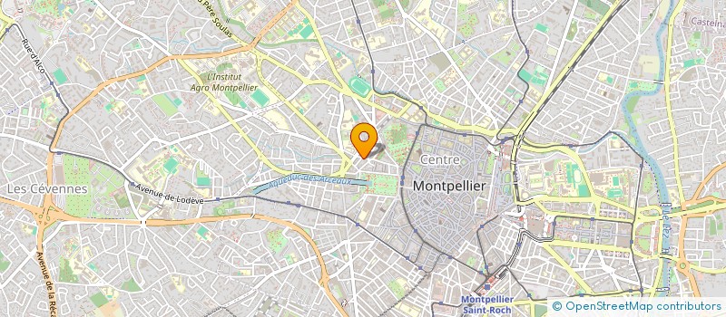 localisation de l'entreprise DIET'EDUC à MONTPELLIER