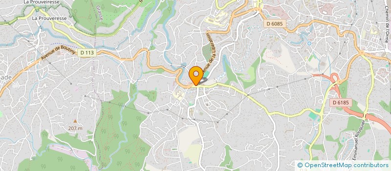 localisation de l'entreprise DIET ESPACE à GRASSE