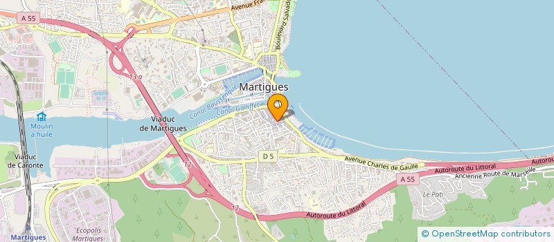 localisation de l'entreprise DIET MARTIGUES à MARTIGUES
