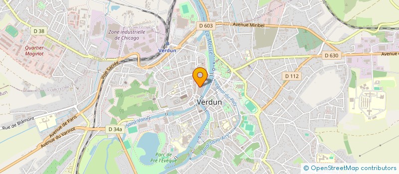 localisation de l'entreprise DIET'MEL à VERDUN