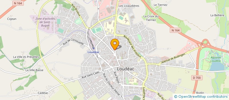 localisation de l'entreprise DIET MINCEUR à LOUDEAC