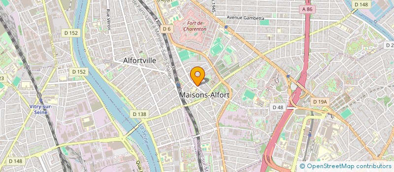 localisation de l'entreprise DIET NATURE  MAISONS-ALFORT