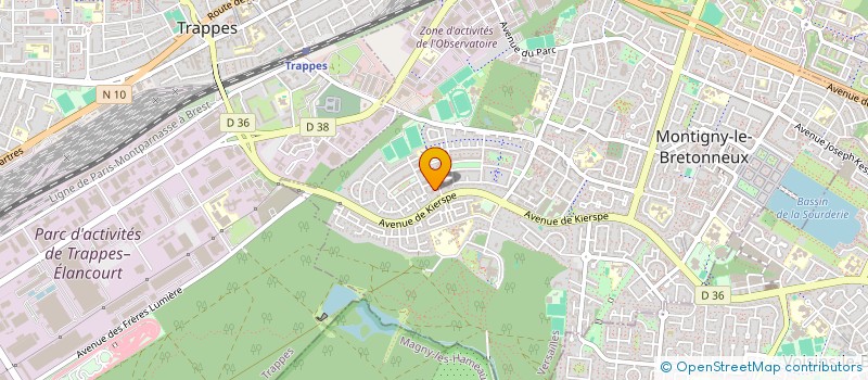 localisation de l'entreprise DIET'ND NUTRI à MONTIGNY-LE-BRETONNEUX