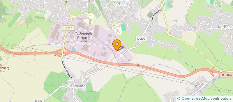 localisation de l'entreprise DIET PLUS MANAGEMENT  BEHREN-LES-FORBACH