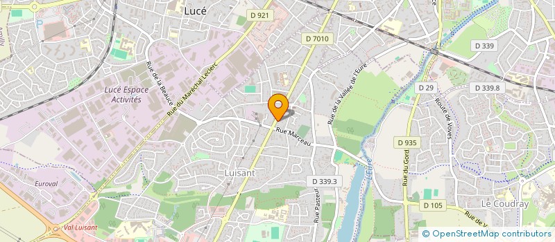 localisation de l'entreprise DIETCONSEIL à LUISANT