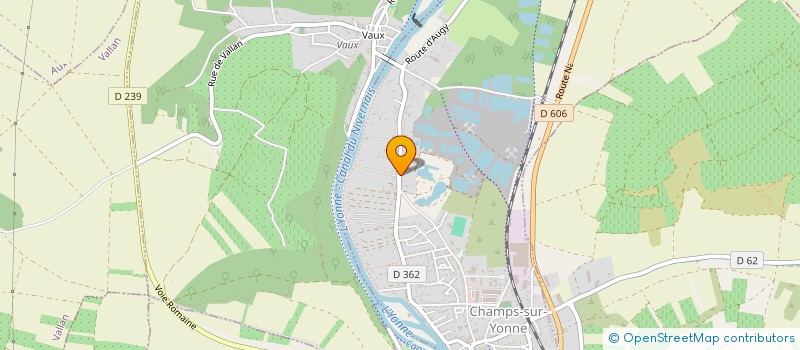 localisation de l'entreprise DIETEFORME à AUXERRE