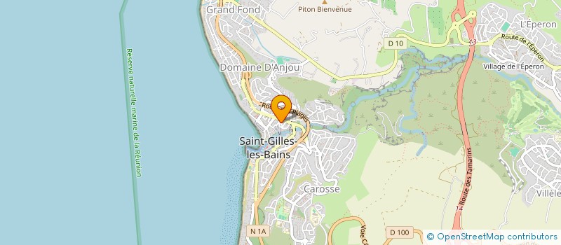 localisation de l'entreprise DIETESTHETIQUE à SAINT-PAUL