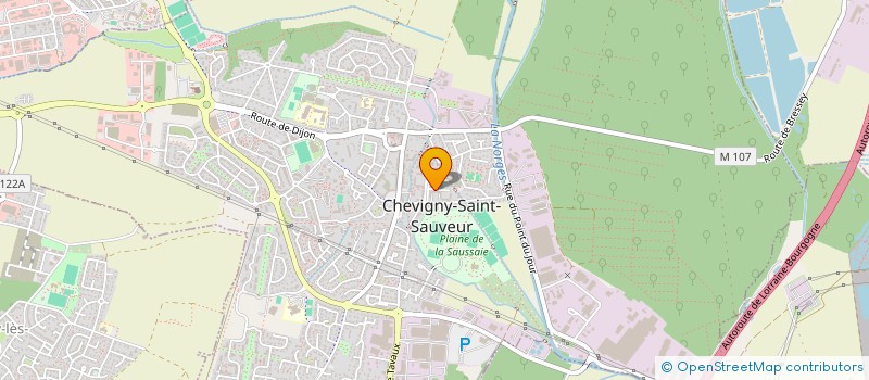 localisation de l'entreprise DIETETIC CHEVIGNY à CHEVIGNY-SAINT-SAUVEUR