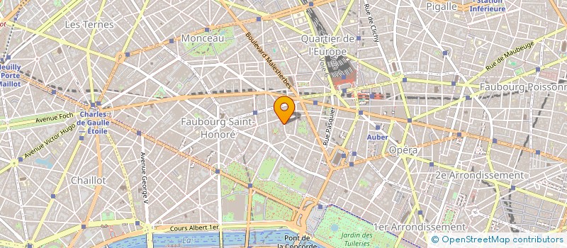 localisation de l'entreprise DIETETIQUE ET GASTRONOMIE FRANCAISE à PARIS