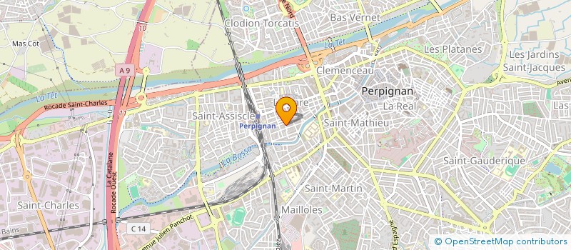 localisation de l'entreprise DIETIMINCE  PERPIGNAN