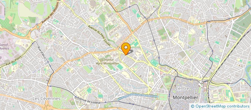 localisation de l'entreprise DIETODELICES à MONTPELLIER