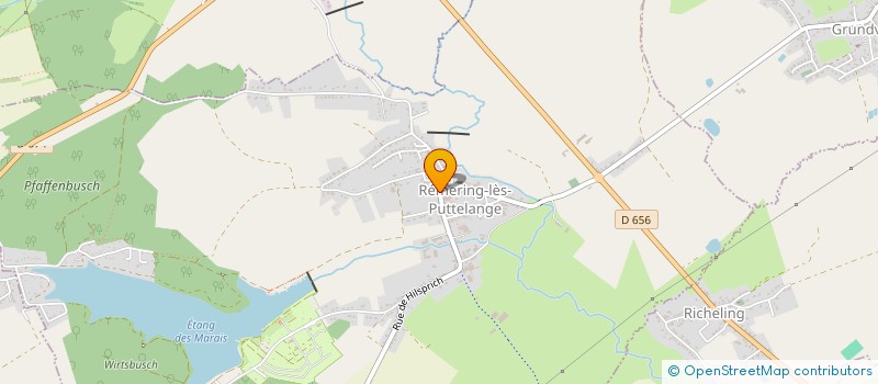 localisation de l'entreprise DIETRICH FRERES  REMERING-LES-PUTTELANGE