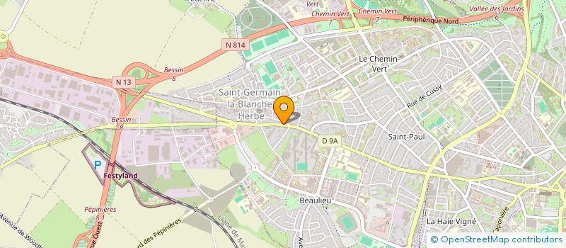 localisation de l'entreprise DIETSAND à CAEN