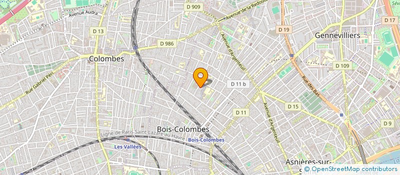 localisation de l'entreprise DIETYNESS à BOIS-COLOMBES