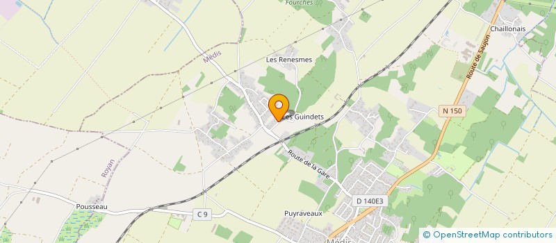 localisation de l'entreprise DIEU  ROYAN