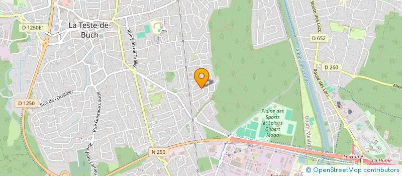 localisation de l'entreprise DIEU ANH à LA TESTE-DE-BUCH