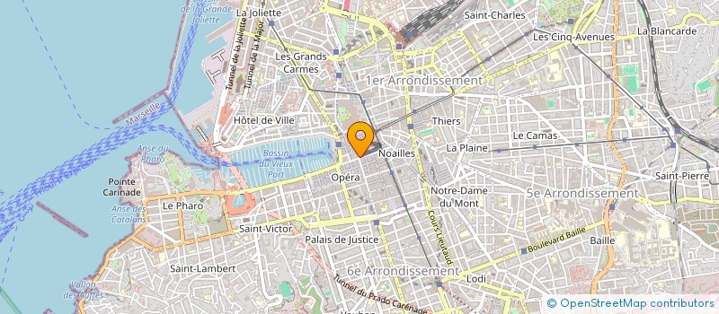 localisation de l'entreprise DIEU BENISSE à MARSEILLE