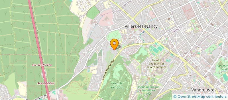 localisation de l'entreprise DIEUDO ENTREPRISE à VILLERS-LES-NANCY