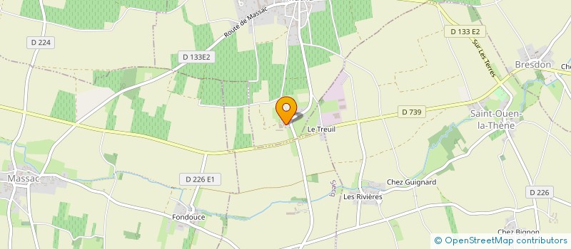 localisation de l'entreprise DIEUMEGARD à BEAUVAIS-SUR-MATHA