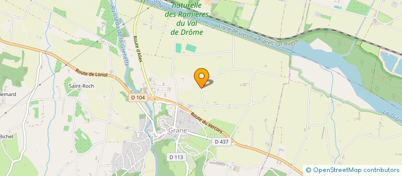 localisation de l'entreprise DIEUNON LOCATION NEGOCE à GRANE