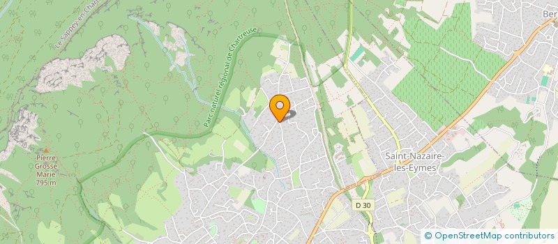 localisation de l'entreprise DIEUPROFILE  SAINT-ISMIER