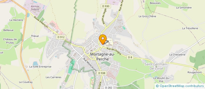localisation de l'entreprise DIEX AIE- NORMANDIE BEHOURD à MAUVES-SUR-HUISNE