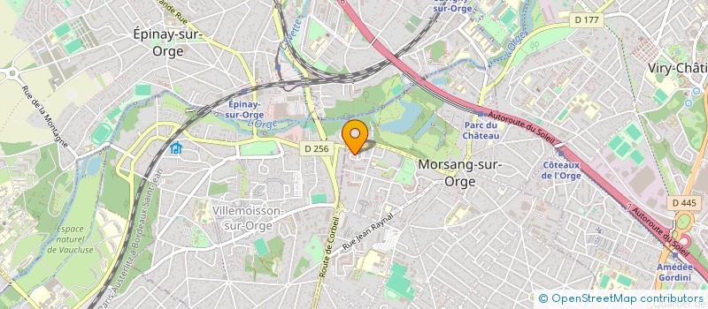 localisation de l'entreprise DIEYNA-VTC à MORSANG-SUR-ORGE
