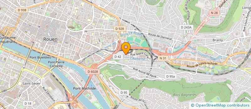 localisation de l'entreprise DIEZ ASSOCIATION SPORTIVE ET CULTURELLE INTERNATIONAL à ROUEN