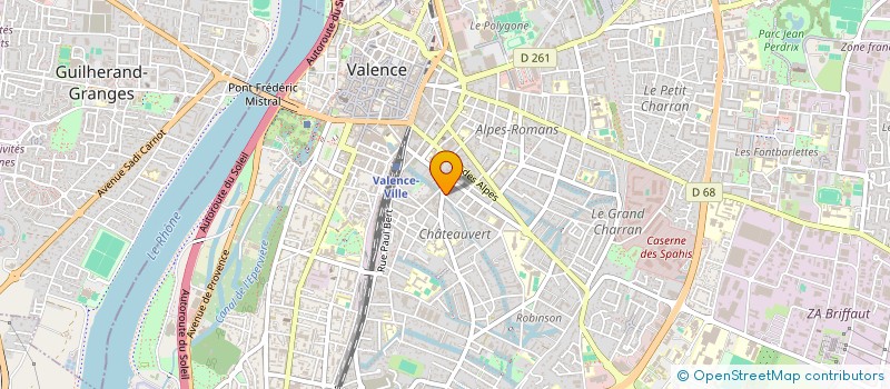 localisation de l'entreprise DIEZ HADED INDIVISION à VALENCE