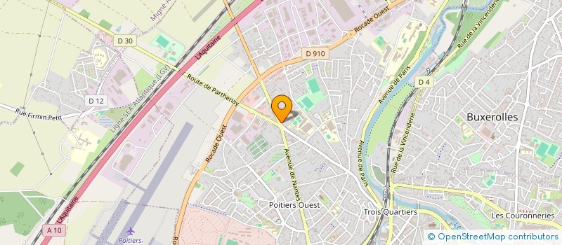 localisation de l'entreprise DIEZ INVESTISSEMENTS  POITIERS