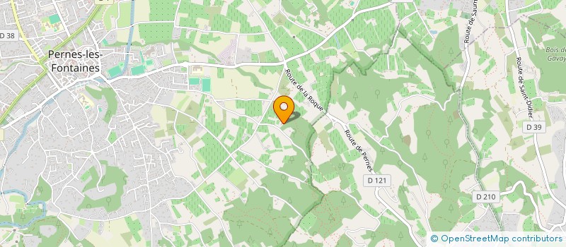 localisation de l'entreprise DIF  PERNES-LES-FONTAINES