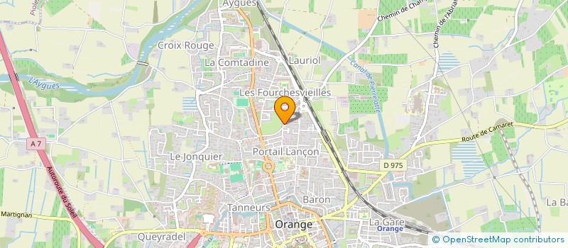 localisation de l'entreprise DIF JUNIORS  ORANGE