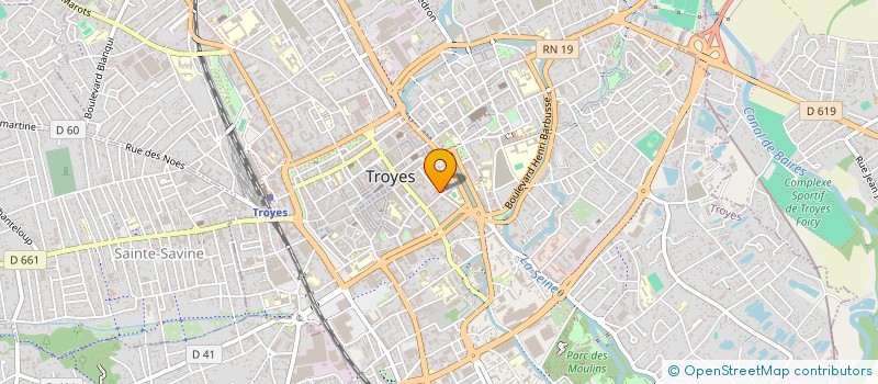 localisation de l'entreprise DIFALLAH à TROYES