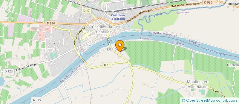 localisation de l'entreprise DIFANI  MOULIETS-ET-VILLEMARTIN