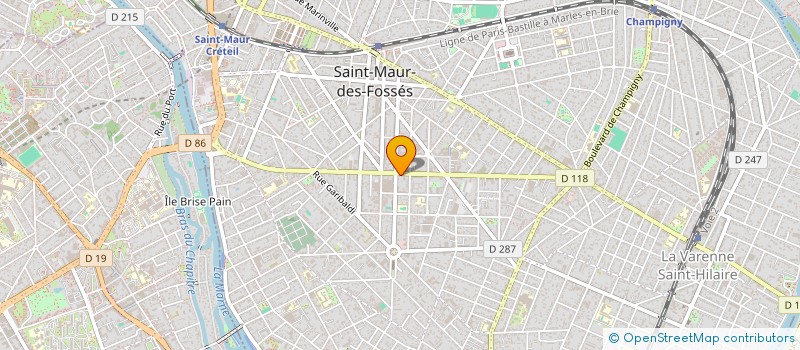 localisation de l'entreprise DIFECO à SAINT-MAUR-DES-FOSSES