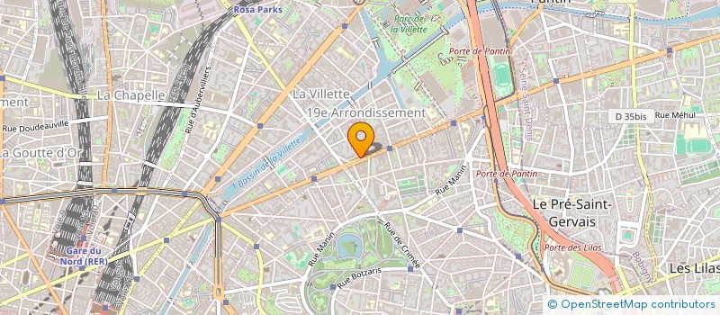 localisation de l'entreprise DIFEDUC à PARIS