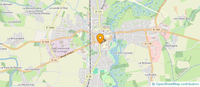 localisation de l'entreprise DIFF AND CO  NORT-SUR-ERDRE