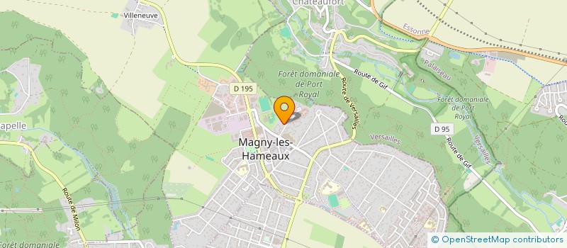 localisation de l'entreprise DIFF REAL ECOLOGIE  MAGNY-LES-HAMEAUX