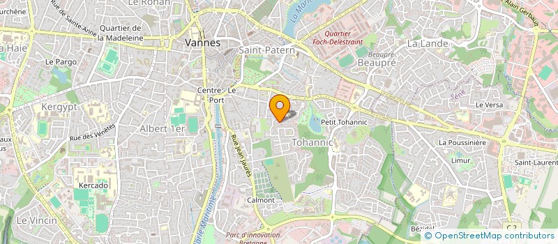 localisation de l'entreprise DIFFERENCE à VANNES