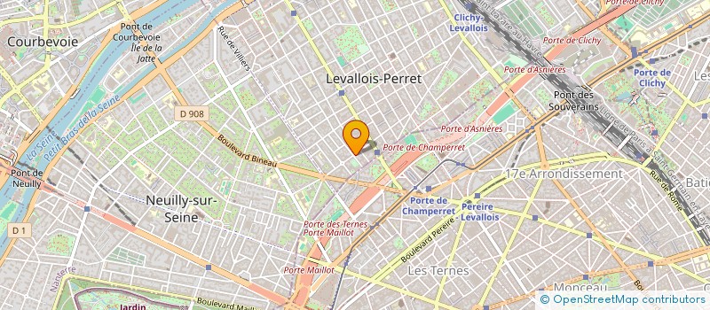 localisation de l'entreprise DIFFERENCE CARS à LEVALLOIS-PERRET